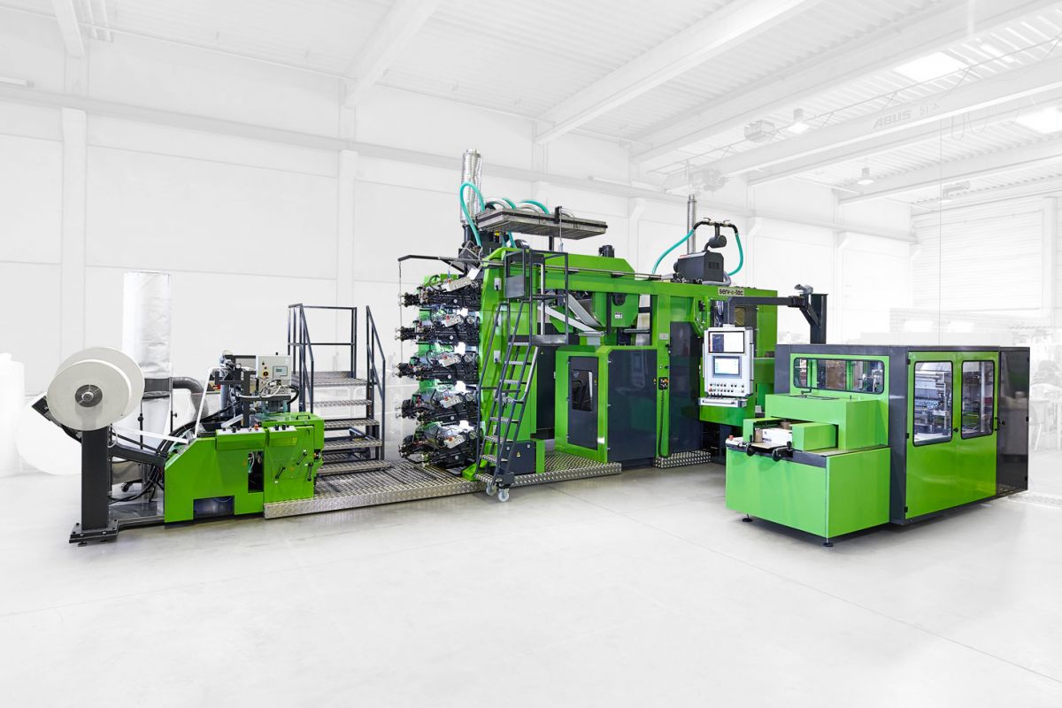 Logodruckmaschinen Baureihe Servo-flex 900 A